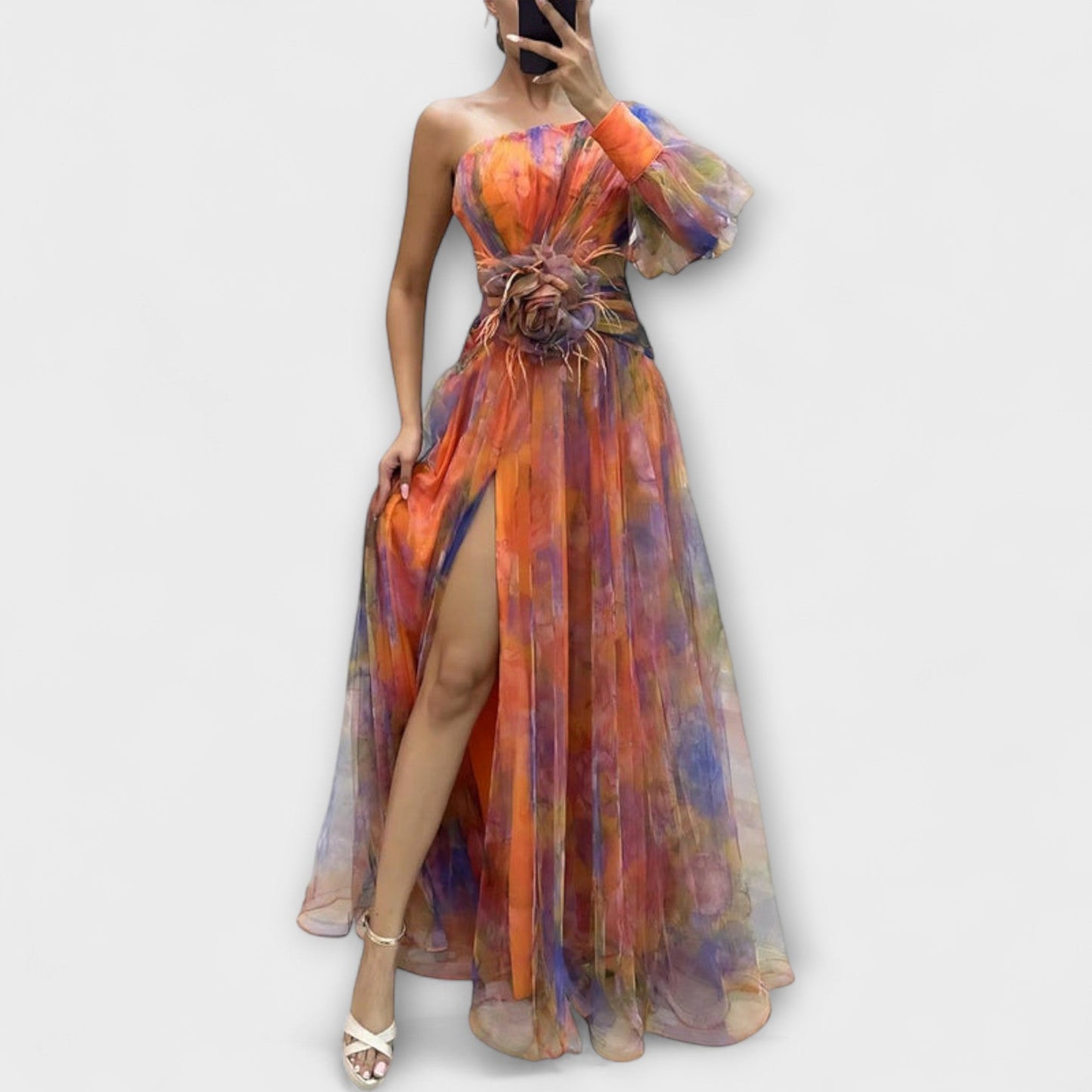 Minna – Asymmetrical Amelie Maxi Dress