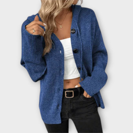 Brittan - Knit Cardigan with Buttons