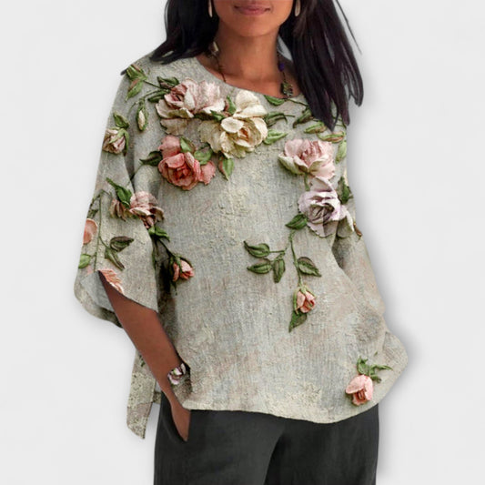 Amelia - Floral Pattern Top