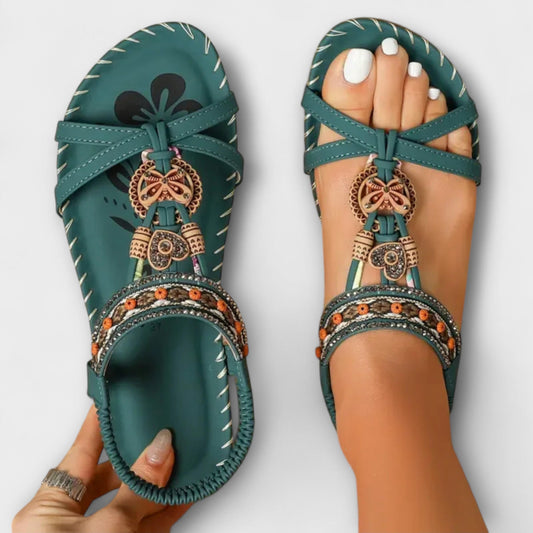 Claudia - Orthopedic Ibiza-Inspired Sandals