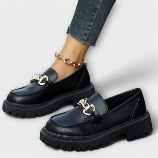 Trendy Women's Platform Slippers with Buckle