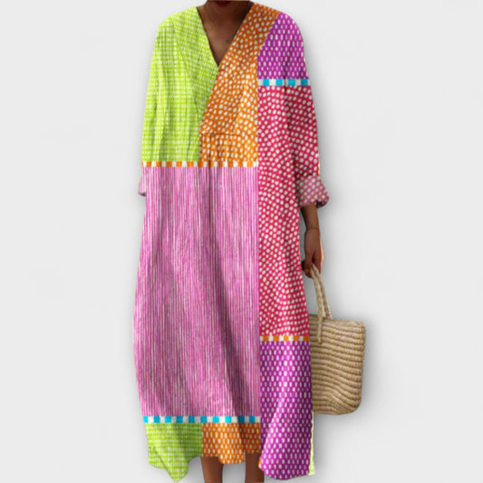 Mai - Stylish Geometric Dress