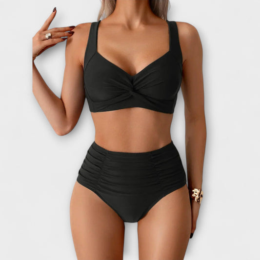 Zoe - Ruffled Top Swimsuit