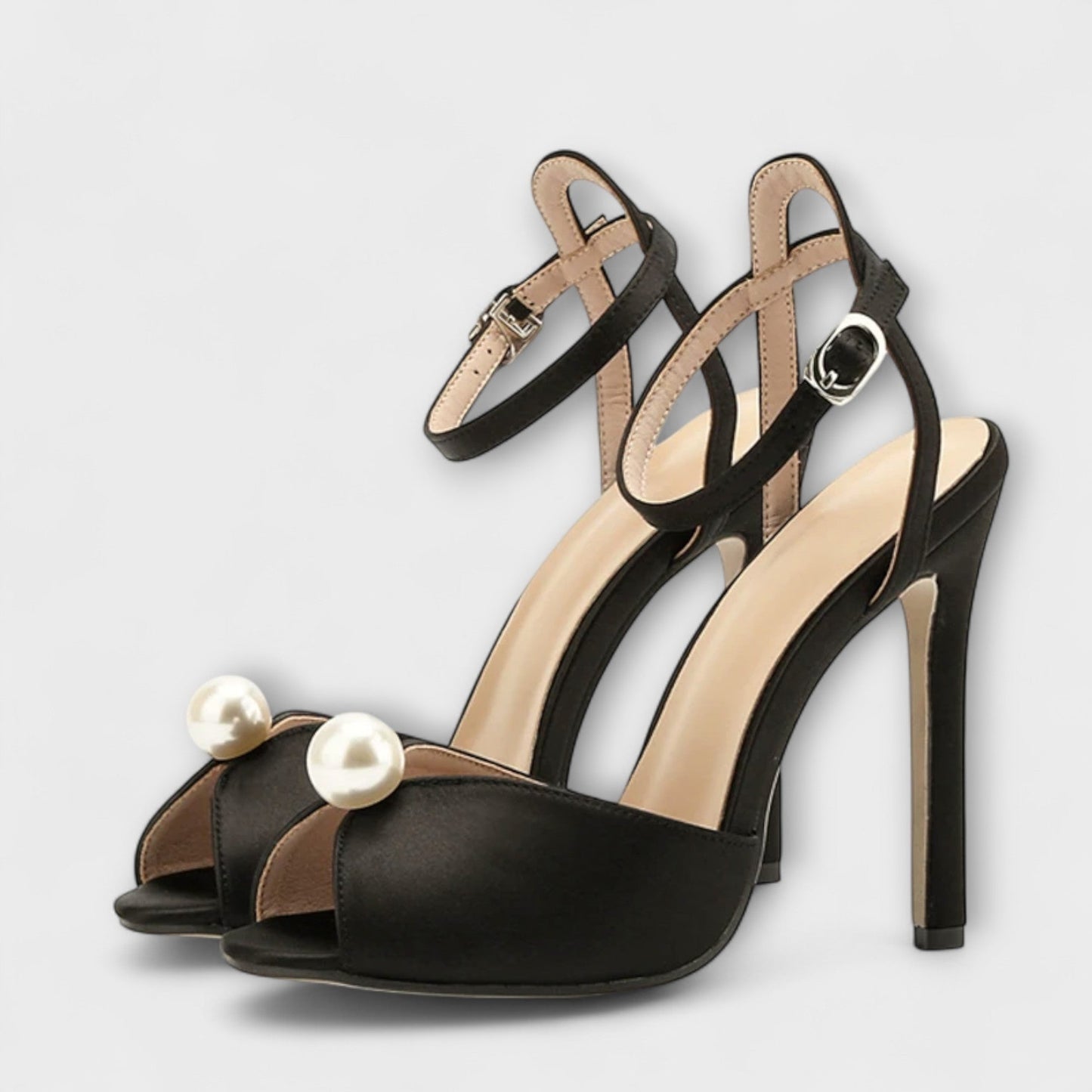 Liyke - High-Quality Comfortable Silk Peep Toe