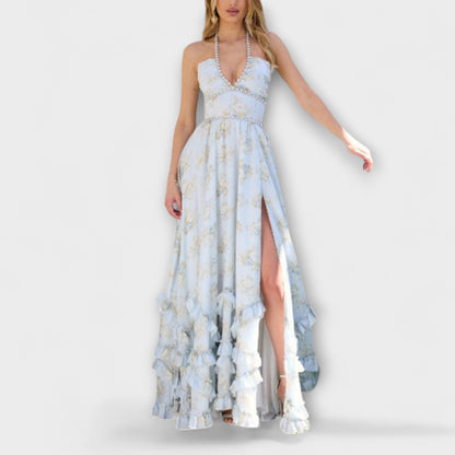 Luzie - Stylish Long Flowing Dress