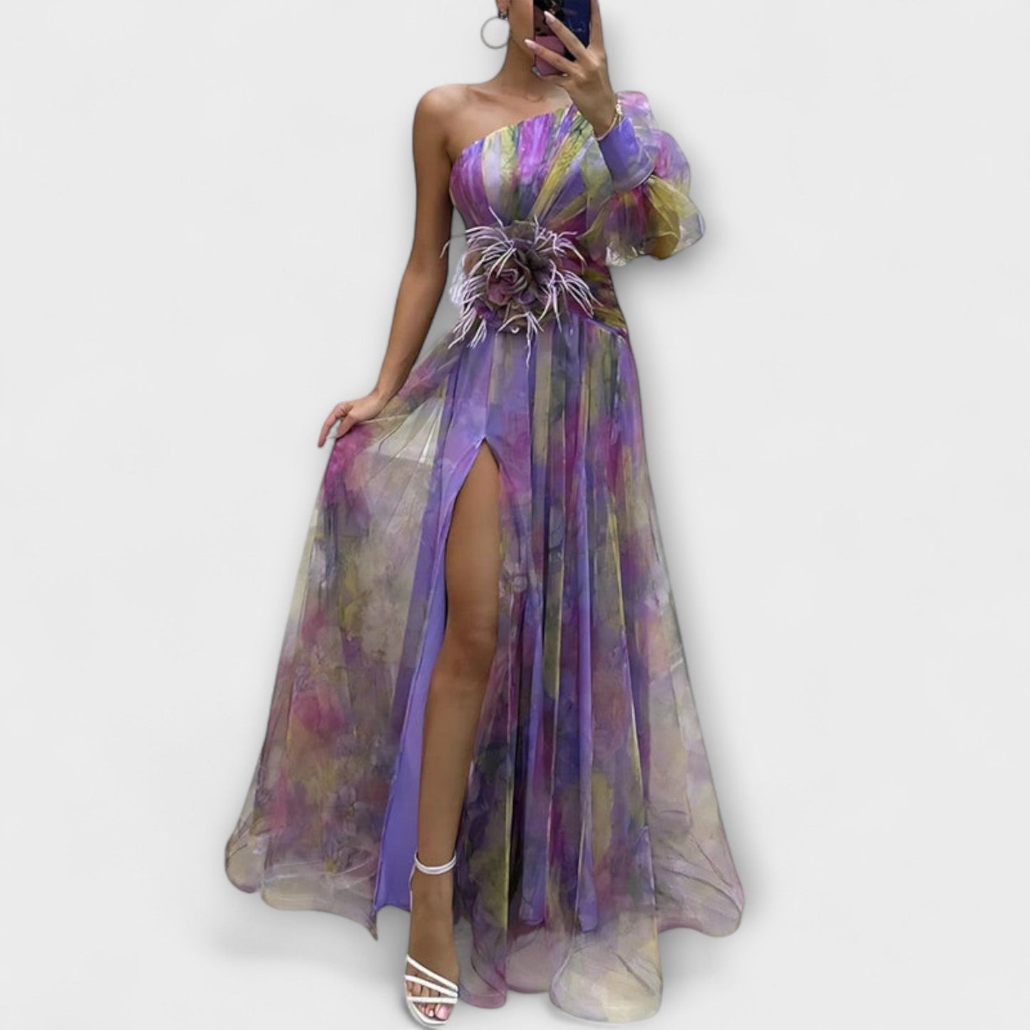 Minna – Asymmetrical Amelie Maxi Dress