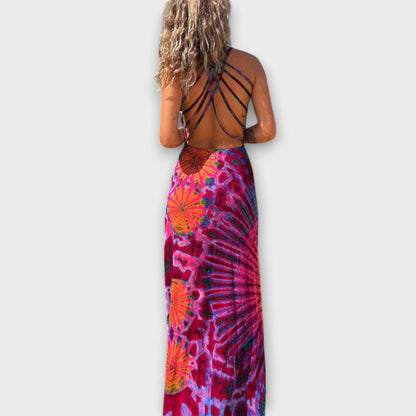 Ronja - La Bamba Tie-Dye Print Maxi Dress
