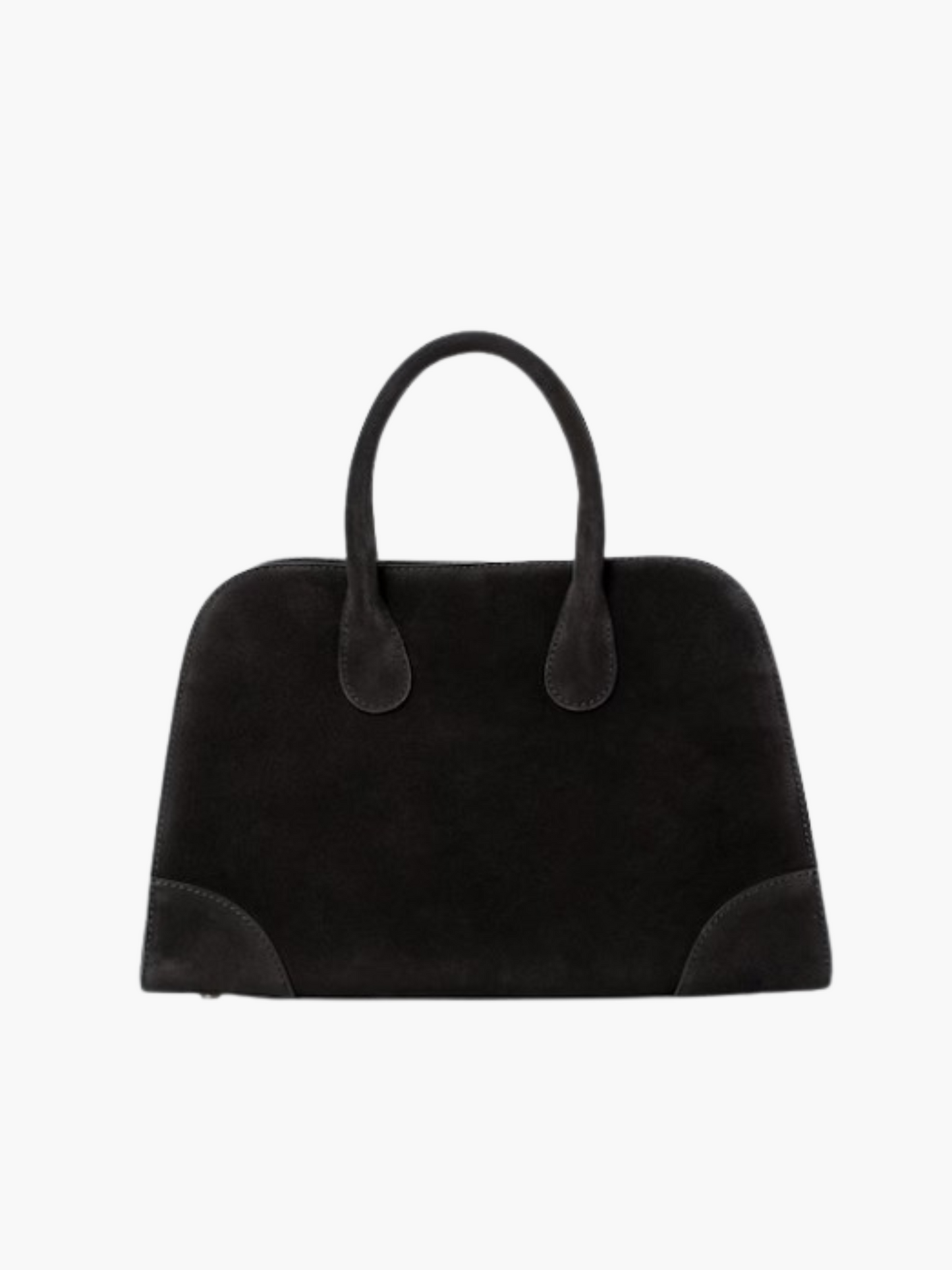 Serif Suede Tote
