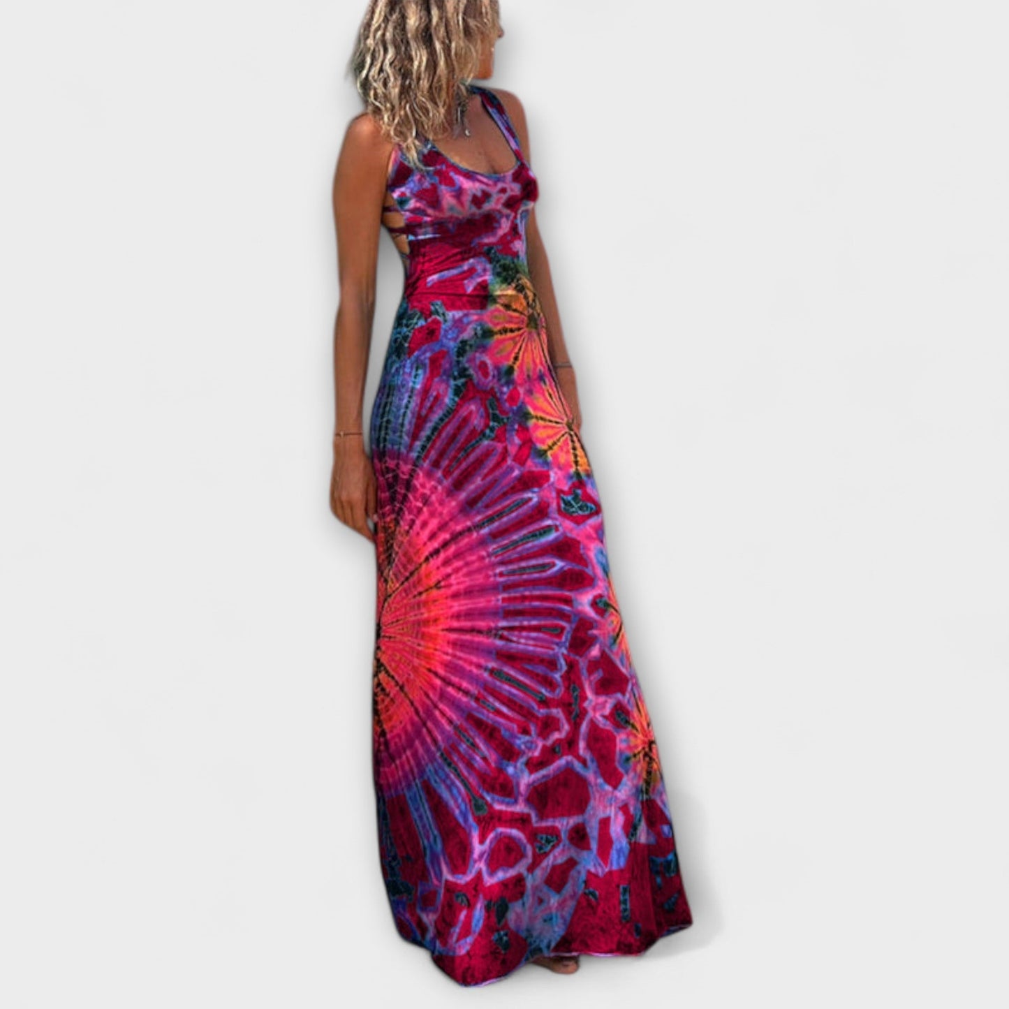 Ronja - La Bamba Tie-Dye Print Maxi Dress
