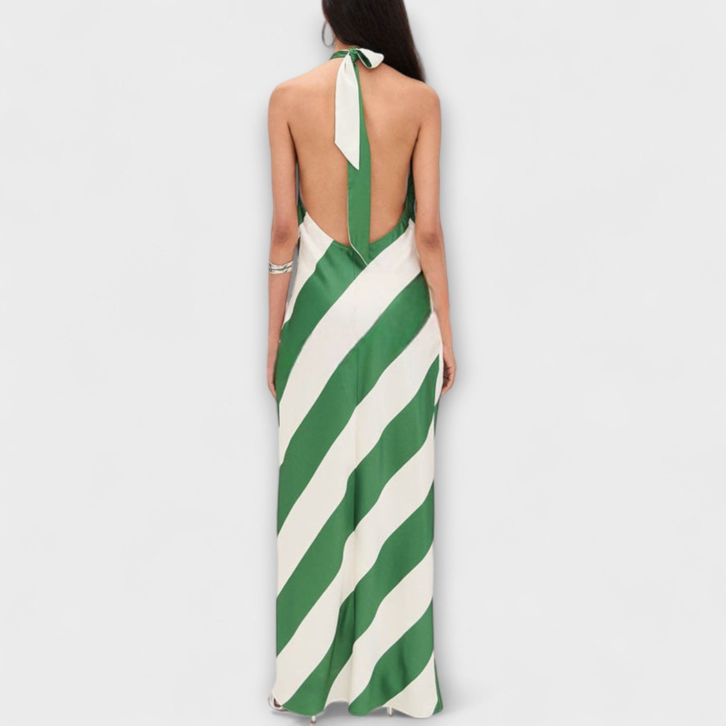 Marlowe - Striped Strapless Maxi Dress