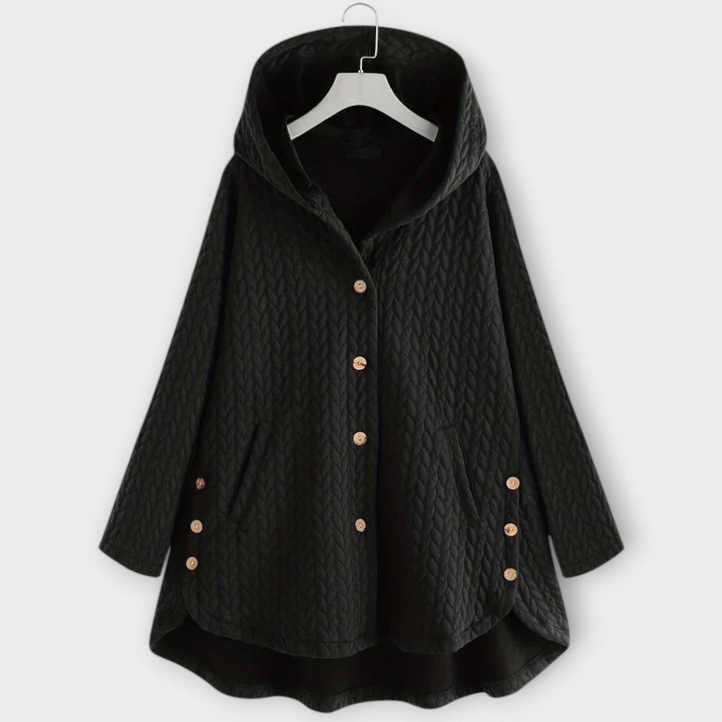 Leslie - Warm Button Placket Jacket