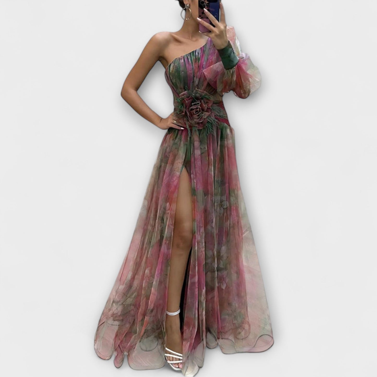 Minna – Asymmetrical Amelie Maxi Dress