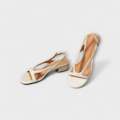 Evelyn - Elegant Flat Sandals Minna with Refined Finish