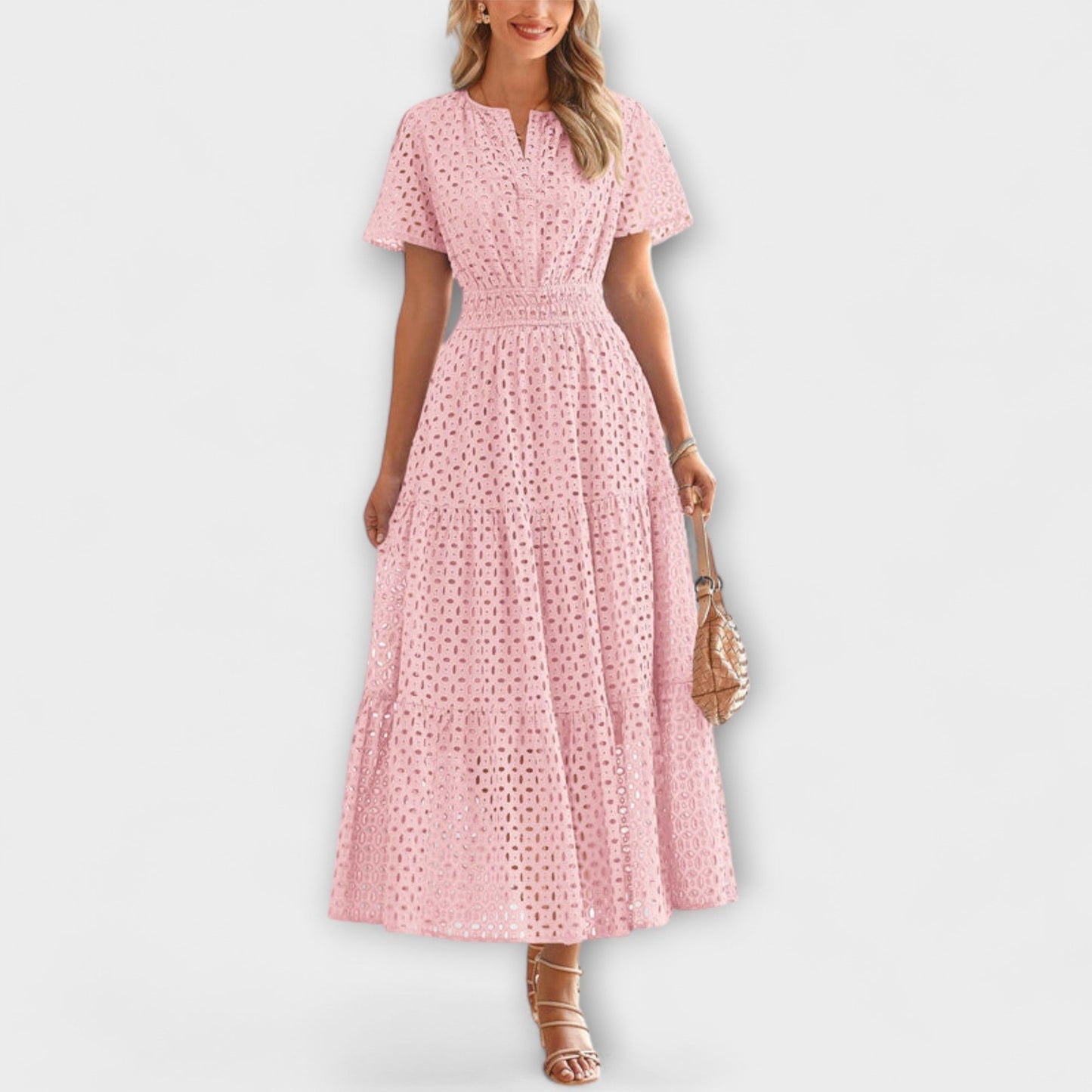 Linette - Elegant Lace Summer Dress