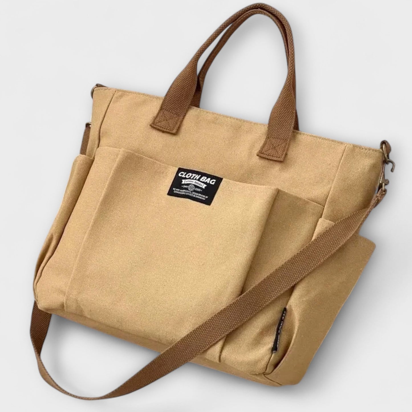 Minimalist Canvas Tote Bag