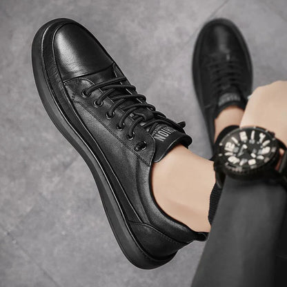 Elegant Sneakers in Genuine Leather