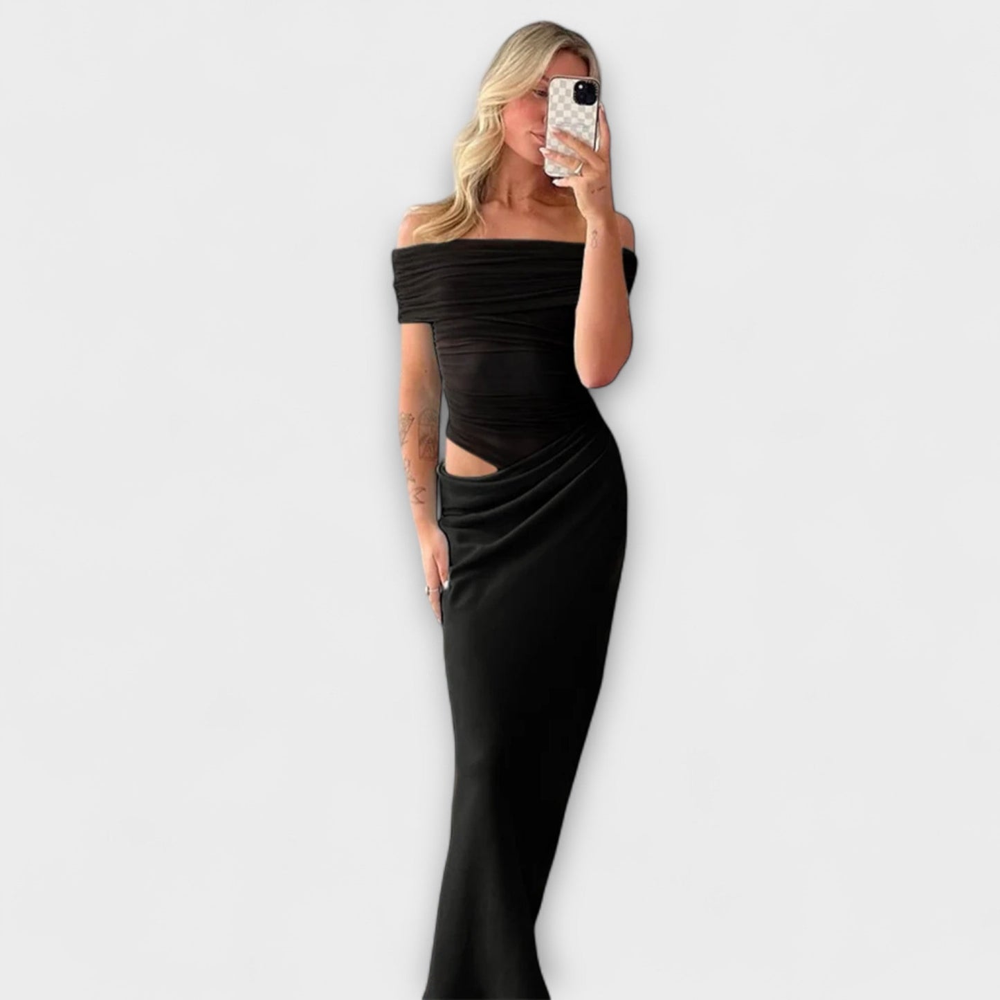 Puss - Ruffled Irregular Dress