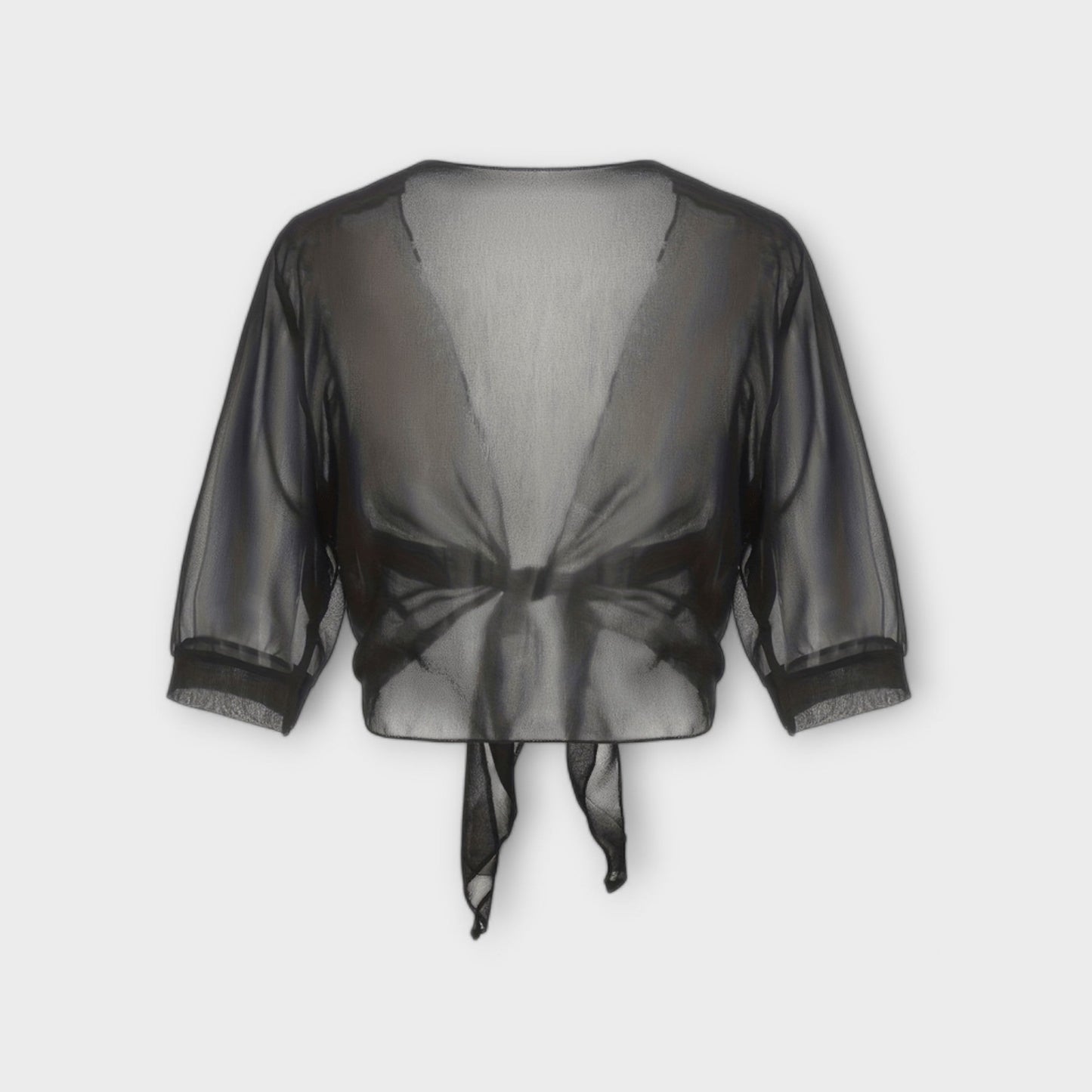 Olivia - Blouse with Open Front