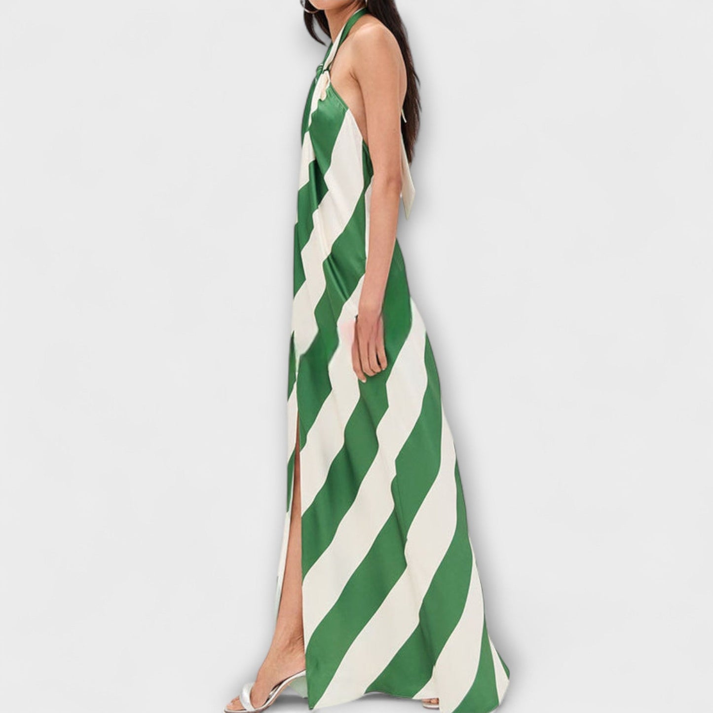 Marlowe - Striped Strapless Maxi Dress