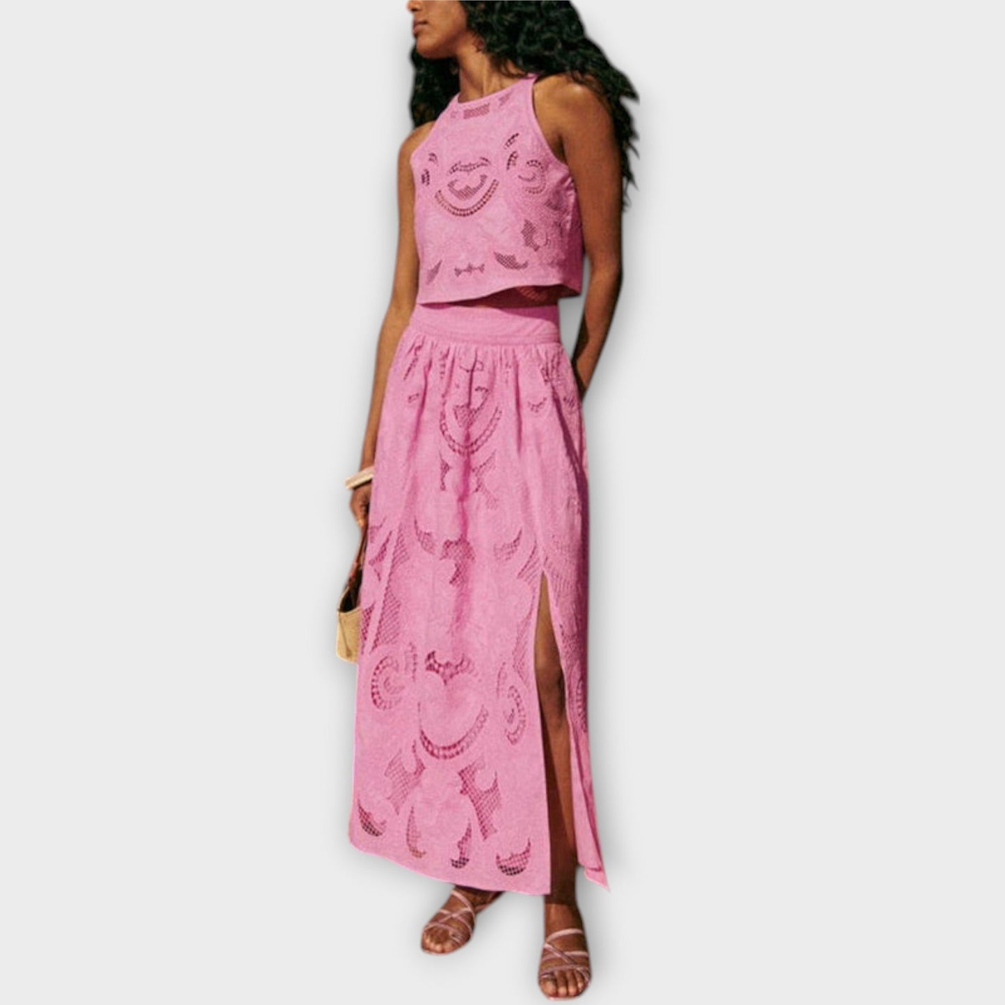 Milla - Stunning Cutout Lace Set