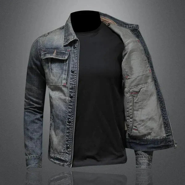 Pyery Men's Denim Jacket