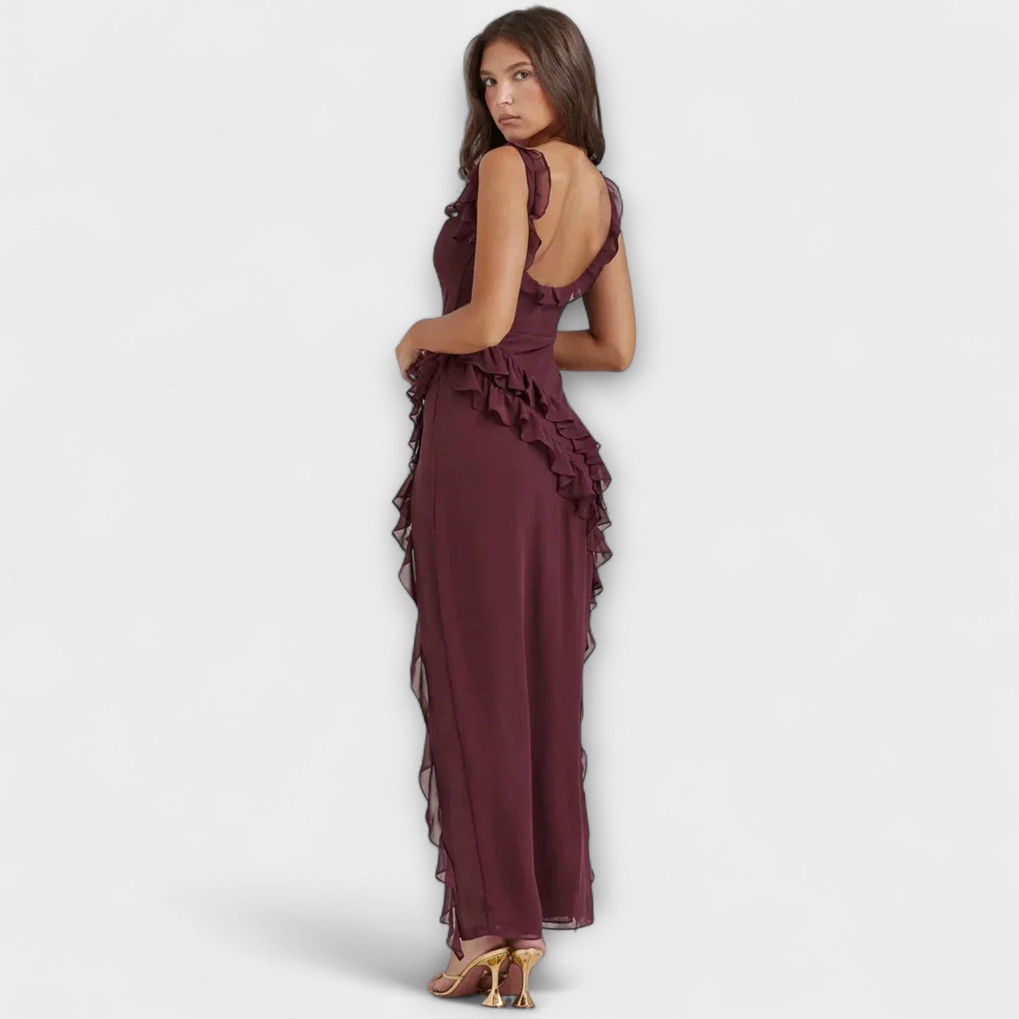 Lara - Stylish Maxi Dress with Slit