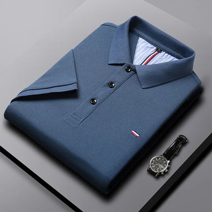 Fashion Polo Shirt Breathable and Comfortable Embroidered Top